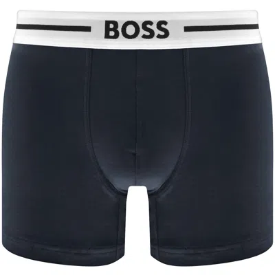 Hugo Boss Three-pack Of Boxer Briefs With Logo Stripe Waistbands In Multi