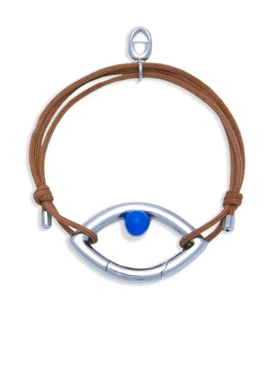 Capsule Eleven X Pantone Bead-detailing Bracelet In Silver