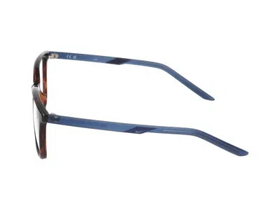 Nike Eyeglasses In Tortoise/matte Mystic Navy