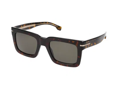 Hugo Boss Sunglasses In Brown