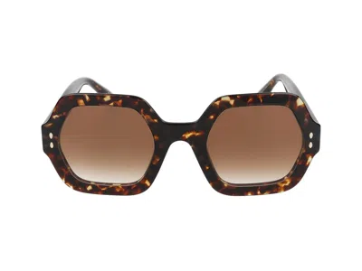 Shop Isabel Marant Sunglasses In Brown