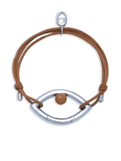 Capsule Eleven X Pantone Bead-detailing Bracelet In Silver