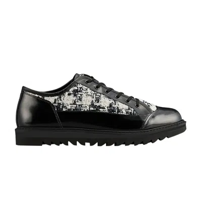 Pre-owned Onitsuka Tiger Blucher Lo 'black White Tweed'