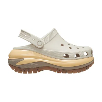 Pre-owned Crocs Mega Crush Clog 'almond Tint' In Cream