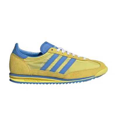 Pre-owned Adidas Originals Sporty & Rich X Wmns Sl72 Og 'light Yellow'