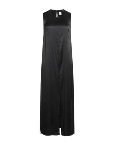 1-one Woman Top Black Size 4 Acetate, Silk In Black