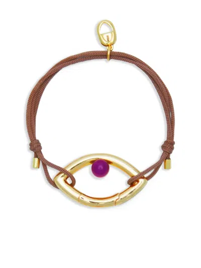 Capsule Eleven X Pantone Bead-detailing Bracelet In Gold