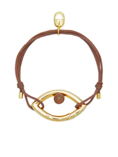 Capsule Eleven X Pantone Bead-detailing Bracelet In Gold