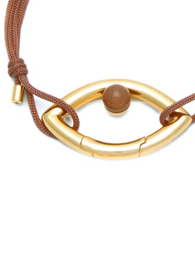 Capsule Eleven X Pantone Bead-detailing Bracelet In Gold