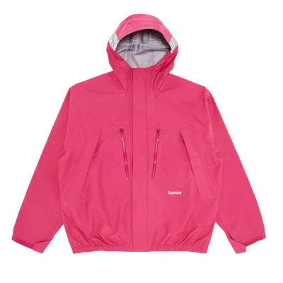 Pre-owned Supreme Gore-tex Taped Seam Shell Jacket 'pink'