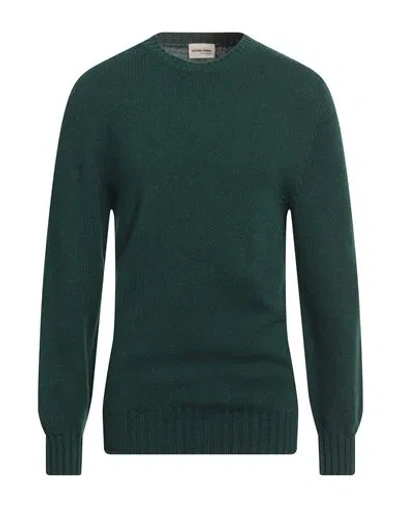 Scaglione Man Sweater Emerald Green Size Xl Cashmere In Green