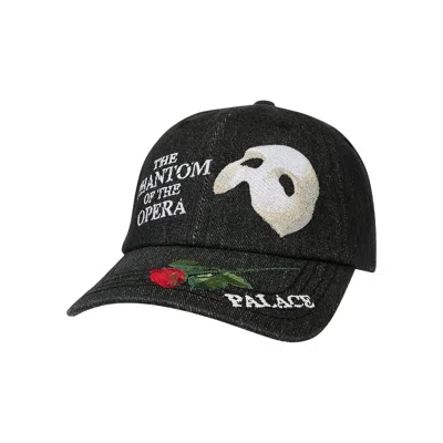 Pre-owned Palace Phantom Of The Opera 6-panel 'black Denim'