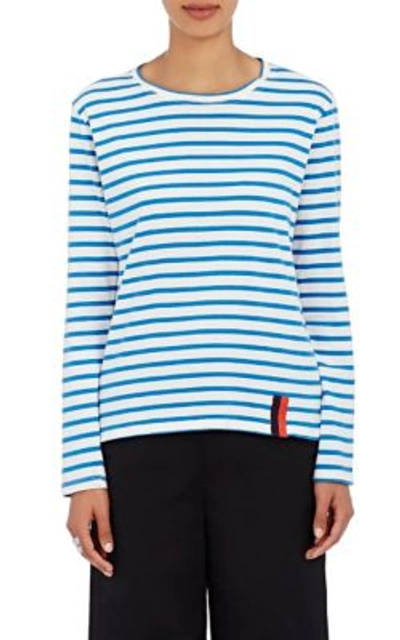Kule Modern Striped Cotton Long-sleeve T-shirt