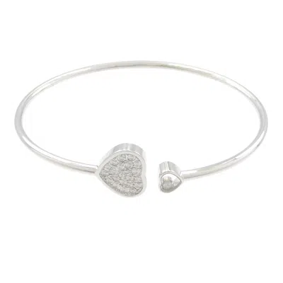 Pre-owned Chopard Happy Hearts Gold Bracelet Jewelry () In Silver