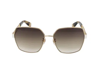Furla Sunglasses In Rose' Gold Polished Total