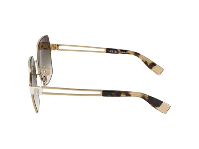 Furla Sunglasses In Rose' Gold Polished Total