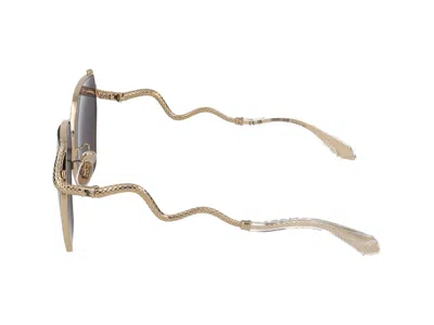 Roberto Cavalli Sunglasses In Rose' Gold Polished Total