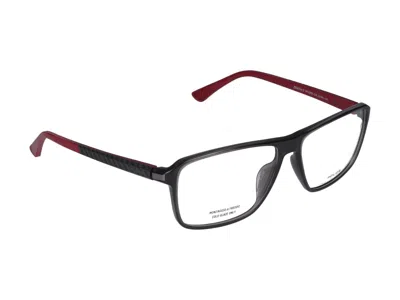 Shop Police Eyeglasses In Shiny Transparent Brown