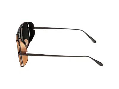 Linda Farrow Sunglasses In Matte Black