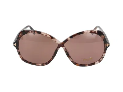 Tom Ford Eyewear In Colored Havana/violet