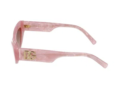 Dolce & Gabbana Sunglasses In Pink Mother Of Pearl