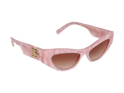 Dolce & Gabbana Sunglasses In Pink Mother Of Pearl
