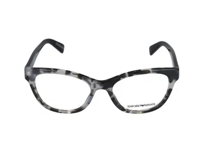 Emporio Armani Eyeglasses In Havana Grey