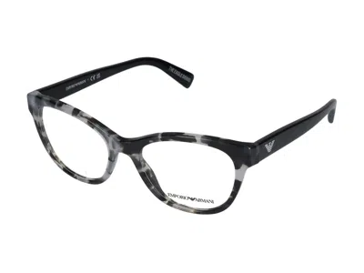 Emporio Armani Eyeglasses In Havana Grey
