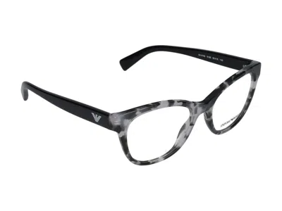 Emporio Armani Eyeglasses In Havana Grey