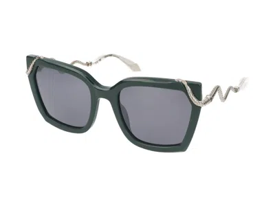 Roberto Cavalli Sunglasses In Shiny Turquoise