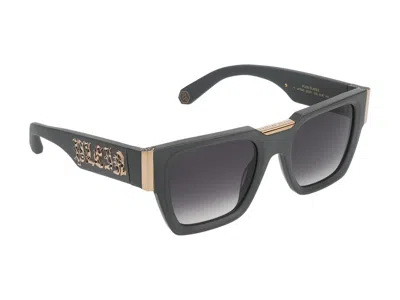 Philipp Plein Sunglasses In Matt Gray