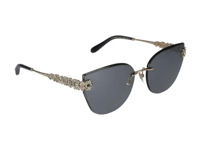 Chopard Sunglasses In Rose' Gold Polished Total