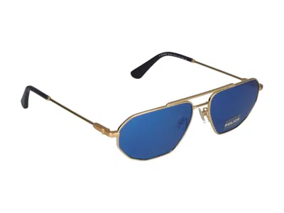 Police Sunglasses In Shiny Endura Gold Sandblasted Or Matt Pa