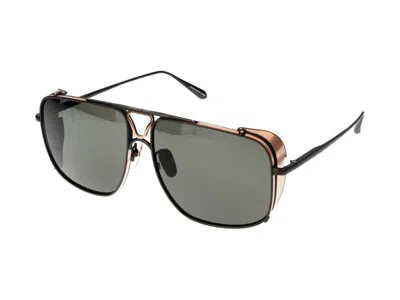 Linda Farrow Sunglasses In Matte Black