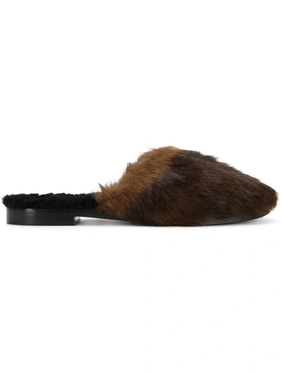 Avec Modération 'aspen Mink' Slippers In Brown