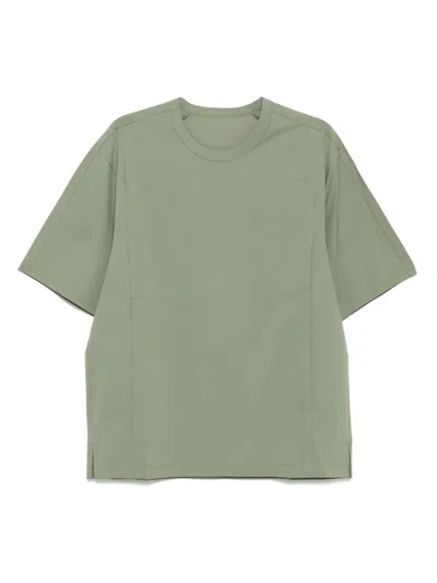 Croquis Short-sleeved T-shirt In Green