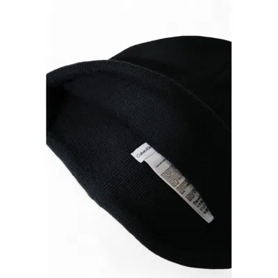 Calvin Klein Black Recycled Polyester Hats & Men's Cap In Black