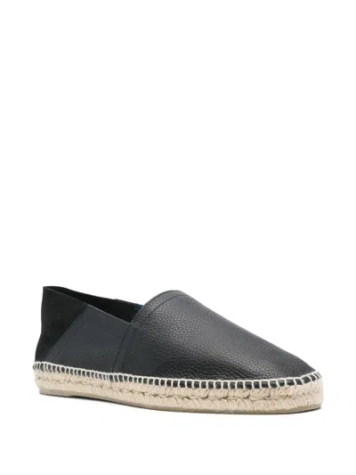 Castaã±er Castaner Black Polo/249 Nappa Leather Espadrilles In Black