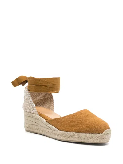 Castaã±er 70mm Carina Espadrilles In Beige
