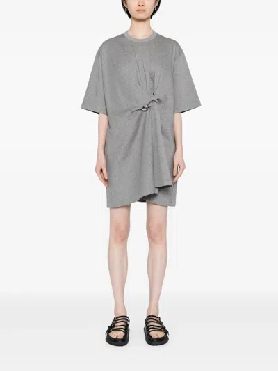 Jnby Embellished Dress In Grey