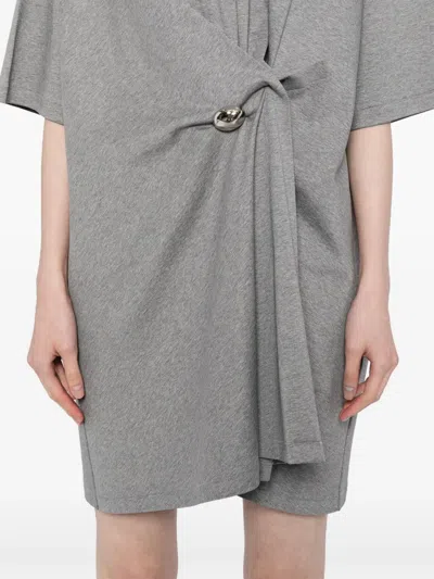 Jnby Embellished Dress In Grey