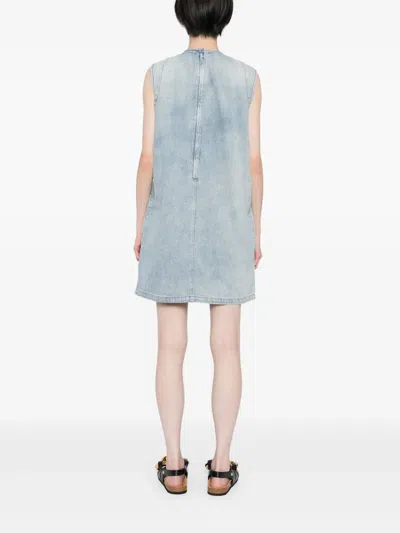 Jnby Sleeveless Dress In Blue