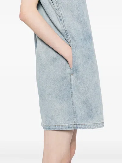 Jnby Sleeveless Dress In Blue