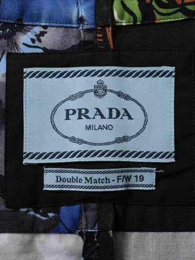 Pre-owned Prada 棉衬衫（2019年典藏款） In Blue