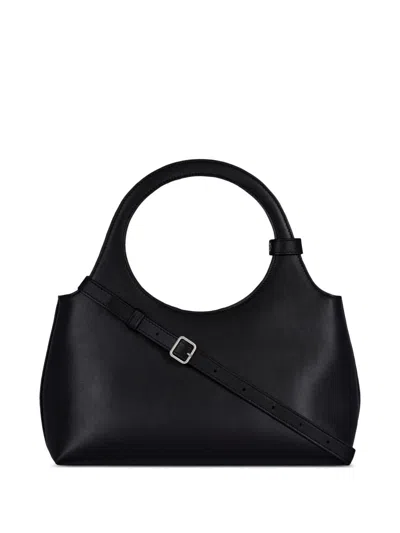 Courrèges Day Mini Bag Buckle Detail In Black