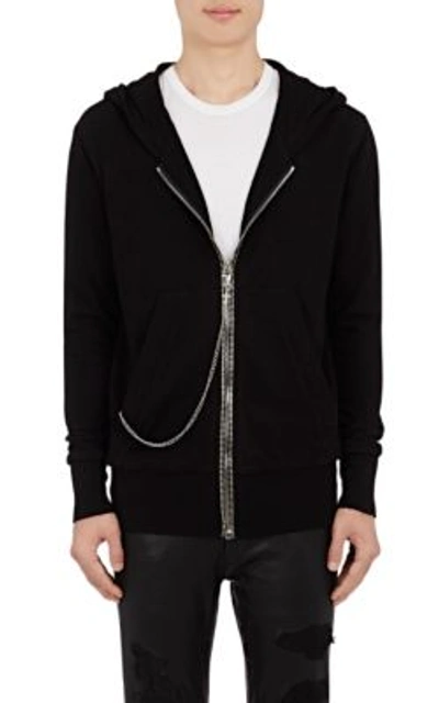 Rta Double-faced Cotton Zip-front Hoodie | ModeSens