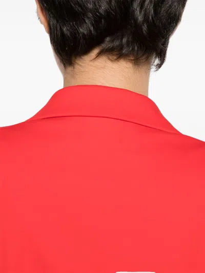 Harris Wharf London Single-breasted Blazer With Chest Welt Pocket In Red