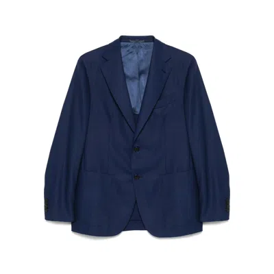 Caruso Checked Blazer