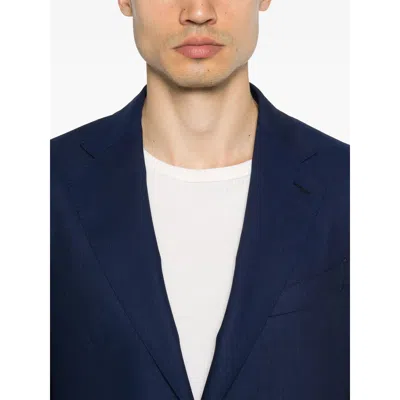 Caruso Checked Blazer