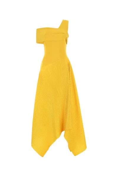 Az Factory Sundance Asymmetric Maxi Dress In Yel1